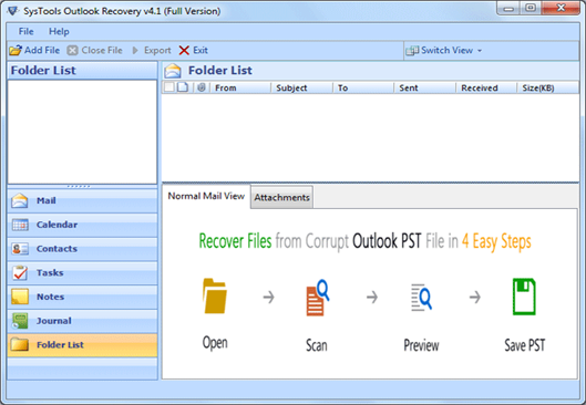 PST Recovery 4.1