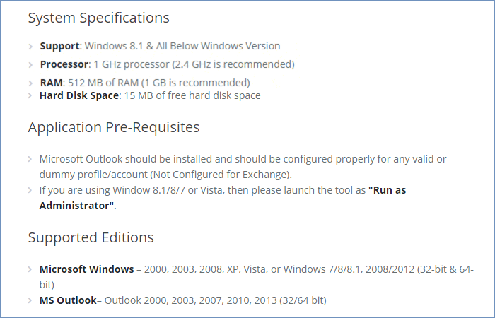 Software Specification